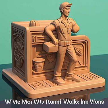 3D model The Sims 4 Get To Work game (STL)